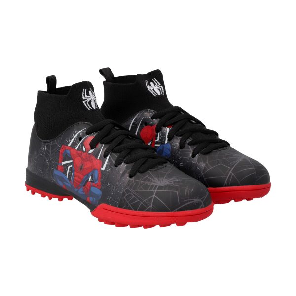 Zapato de Futbolito Spider-Man Botín Black