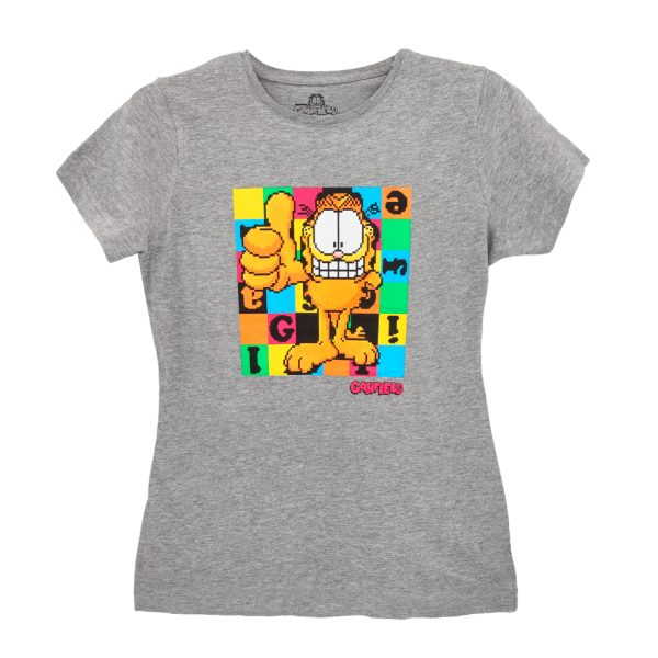Polera Garfield Pixel - Imagen 2