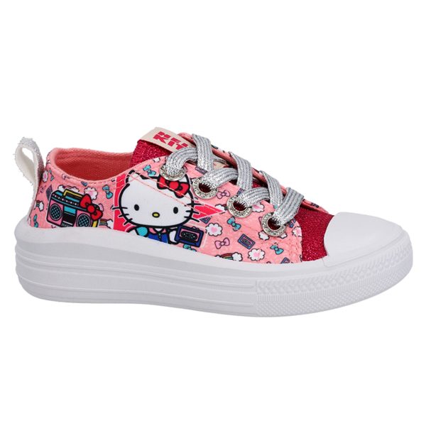 Zapatilla Hello Kitty Lona con Plataforma