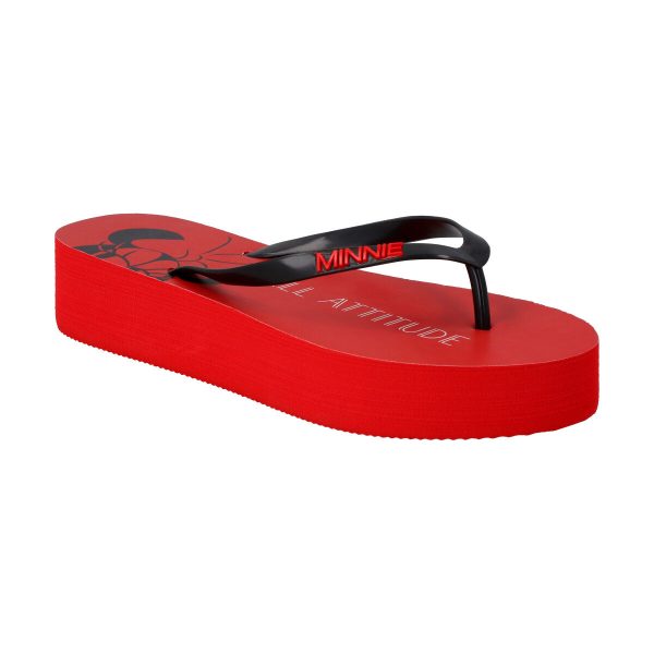 Flip Flop Minnie Mouse Plataforma - Imagen 2