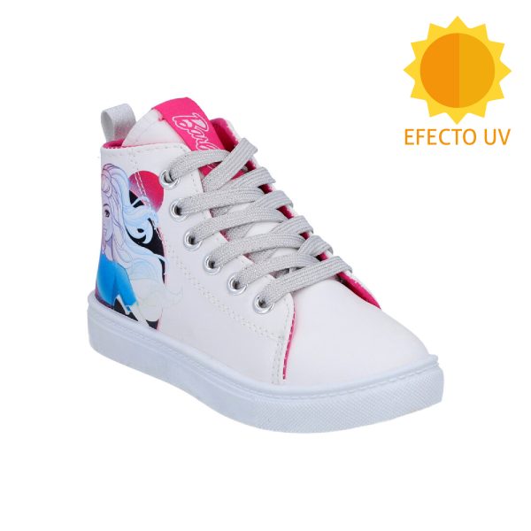 Zapatilla Barbie Caña Alta Efecto UV - Imagen 2