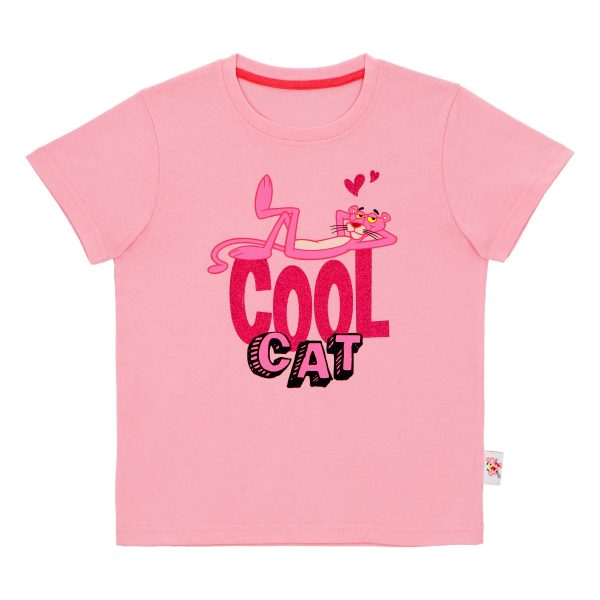 Polera Pink Panther Cool Cat
