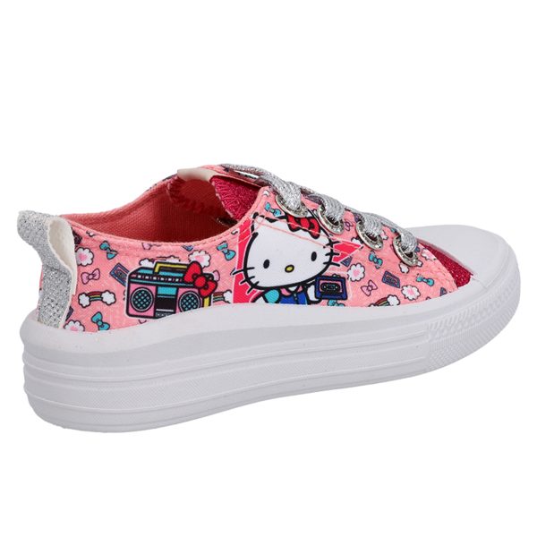 Zapatilla Hello Kitty Lona con Plataforma - Imagen 3