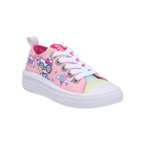 Zapatilla Hello Kitty Lona con Plataforma