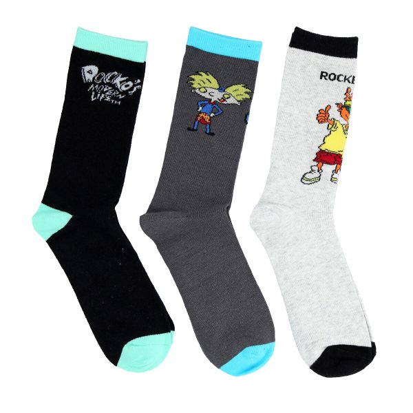 Tripack Calcetines Nickelodeon N°39-44