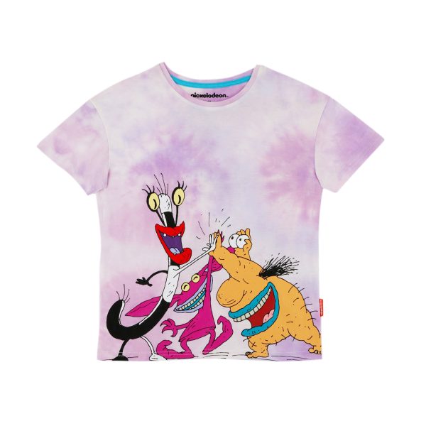 Polera Teens Real Monsters Tie Dye