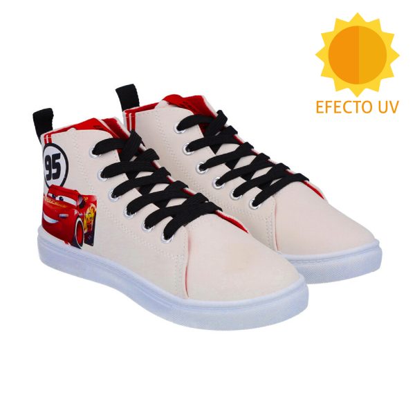 Zapatilla Cars Caña Alta Efecto UV - Imagen 4