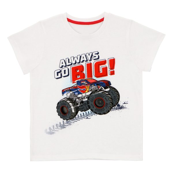 Polera Hot Wheels Always Go Big! - Imagen 2