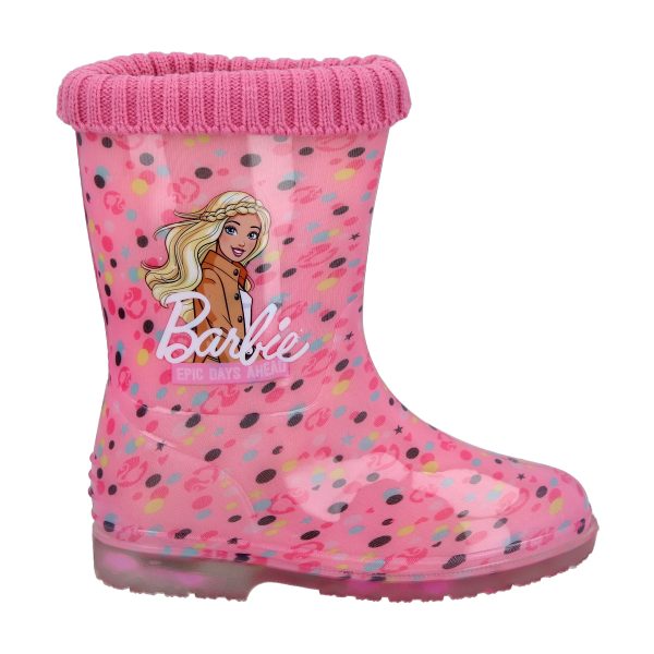 Bota de Agua con Luces Barbie Lunares