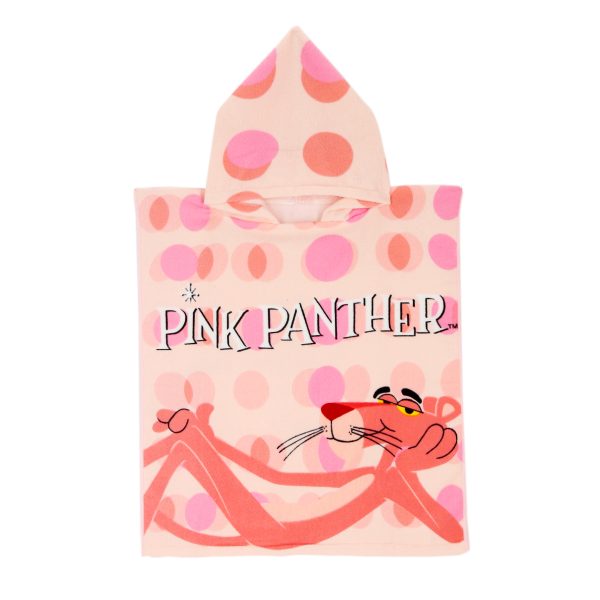 Toalla de Playa con Capucha Pink Panther