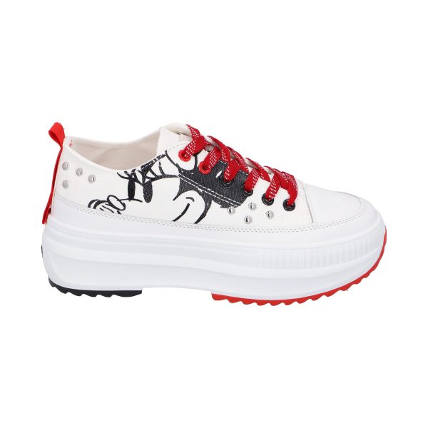 Zapatilla Minnie Mouse Lona con Plataforma
