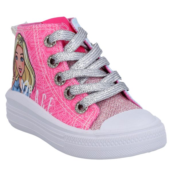Zapatilla Barbie Lona Caña Alta Bicolor - Imagen 2