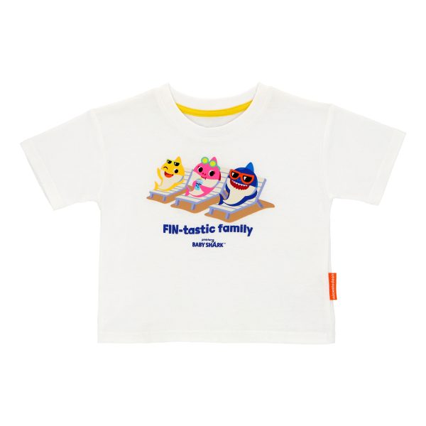 Polera Baby Shark Family