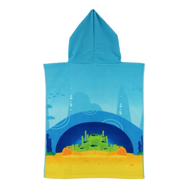 Toalla de Playa con Capucha Baby Shark - Imagen 2