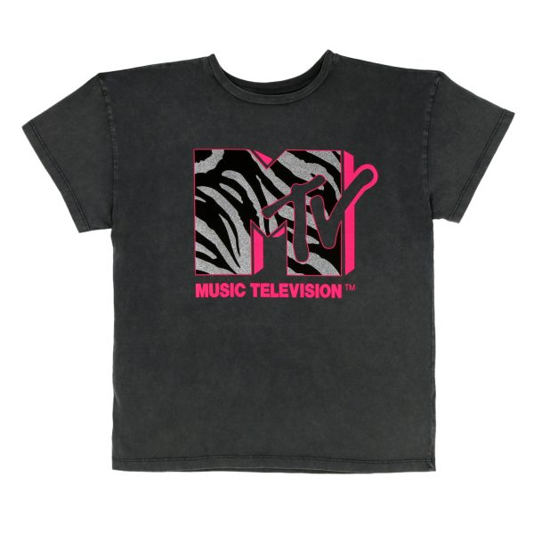 Polera MTV Glitter Zebra - Imagen 2
