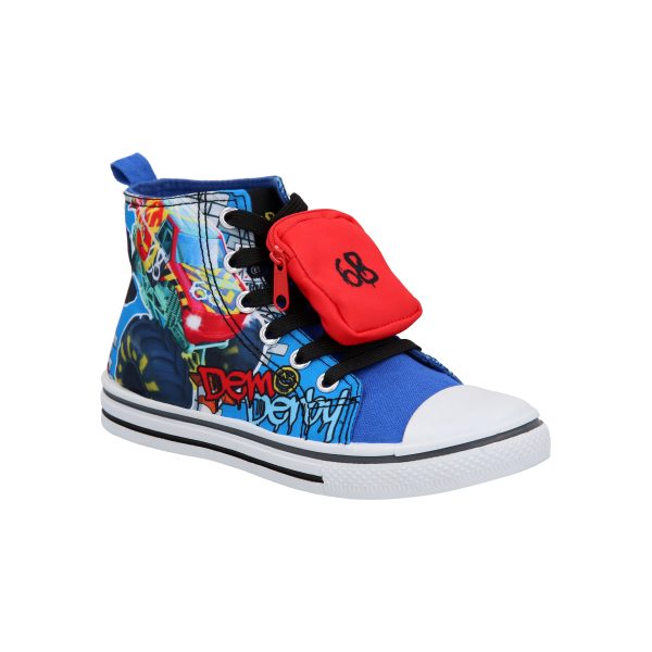 Zapatilla Hot Wheels Caña Alta