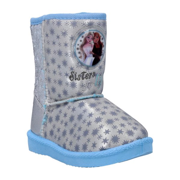 Bota Frozen Lentejuelas Plata - Imagen 2