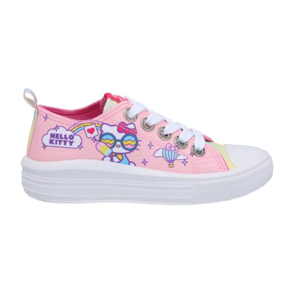 Zapatilla Hello Kitty Lona con Plataforma - Imagen 2