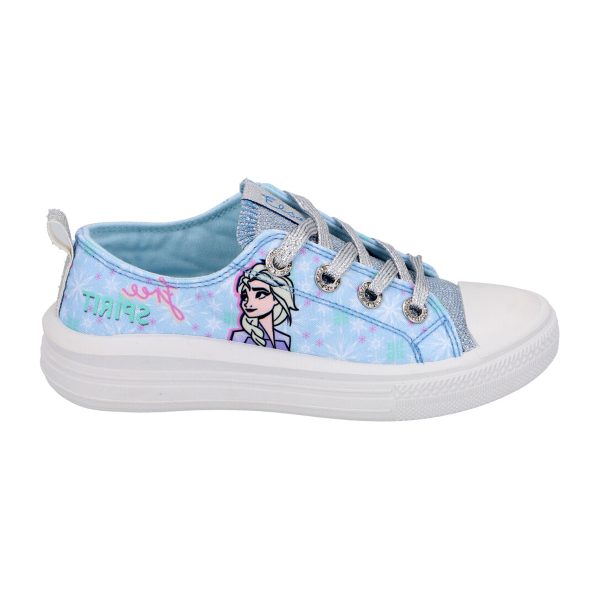 Zapatilla Frozen Lona con Plataforma