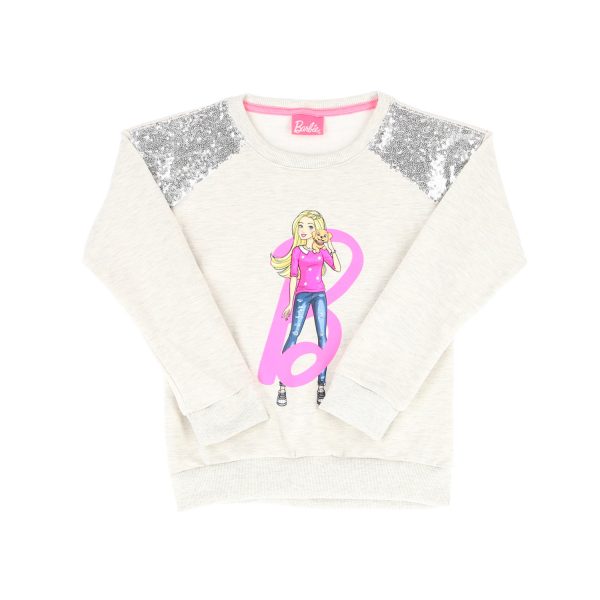 Polerón Infantil Barbie Lentejuelas