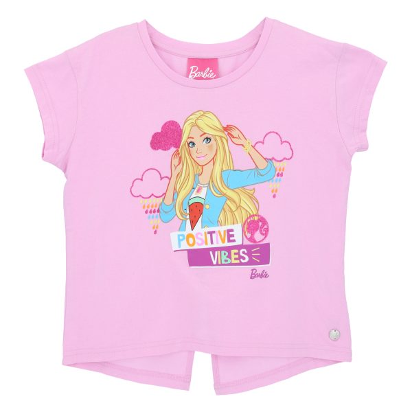 Polera Barbie Positive Vibes