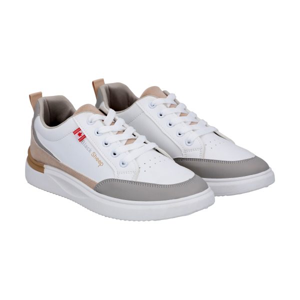 Zapatilla Black Sheep White Suede - Imagen 3