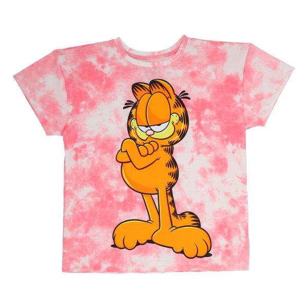 Polera Garfield Tie Dye