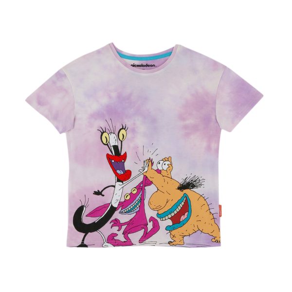 Polera Teens Real Monsters Tie Dye