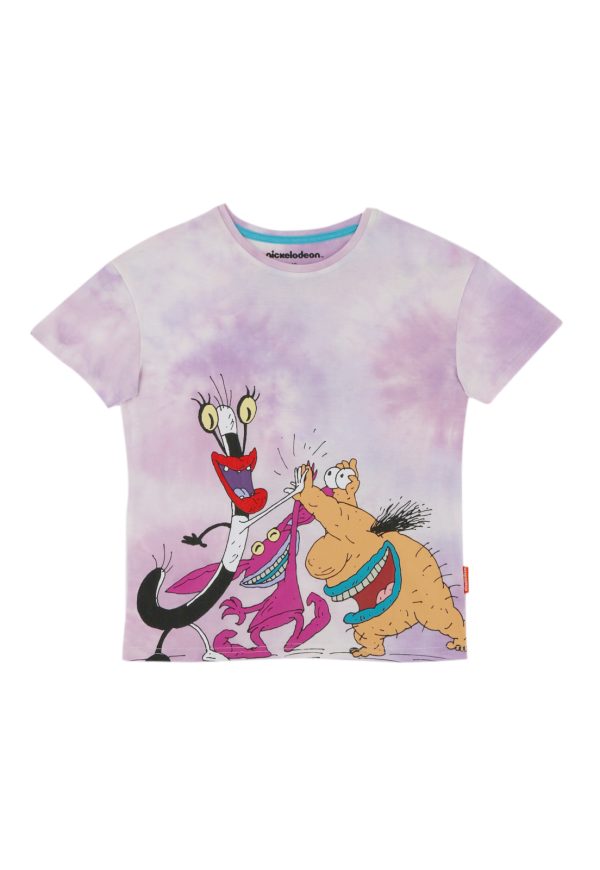 Polera Teens Real Monsters Tie Dye - Imagen 4