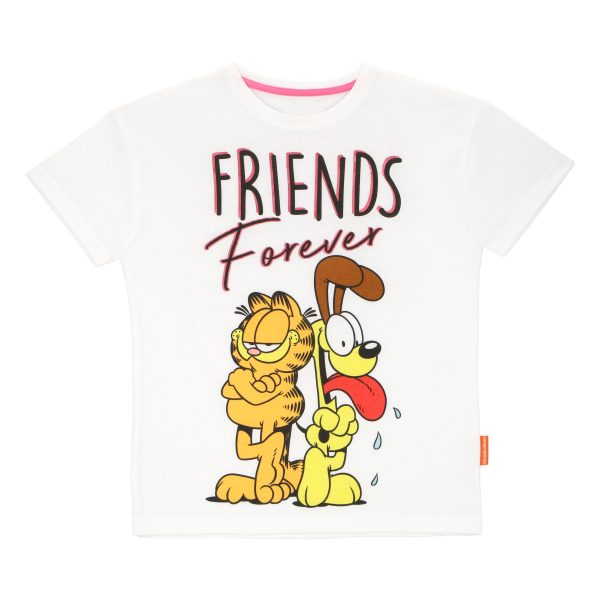 Polera Teens Garfield Friends Forever