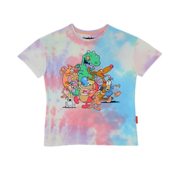 Polera Teens Nick '90s Tie Dye
